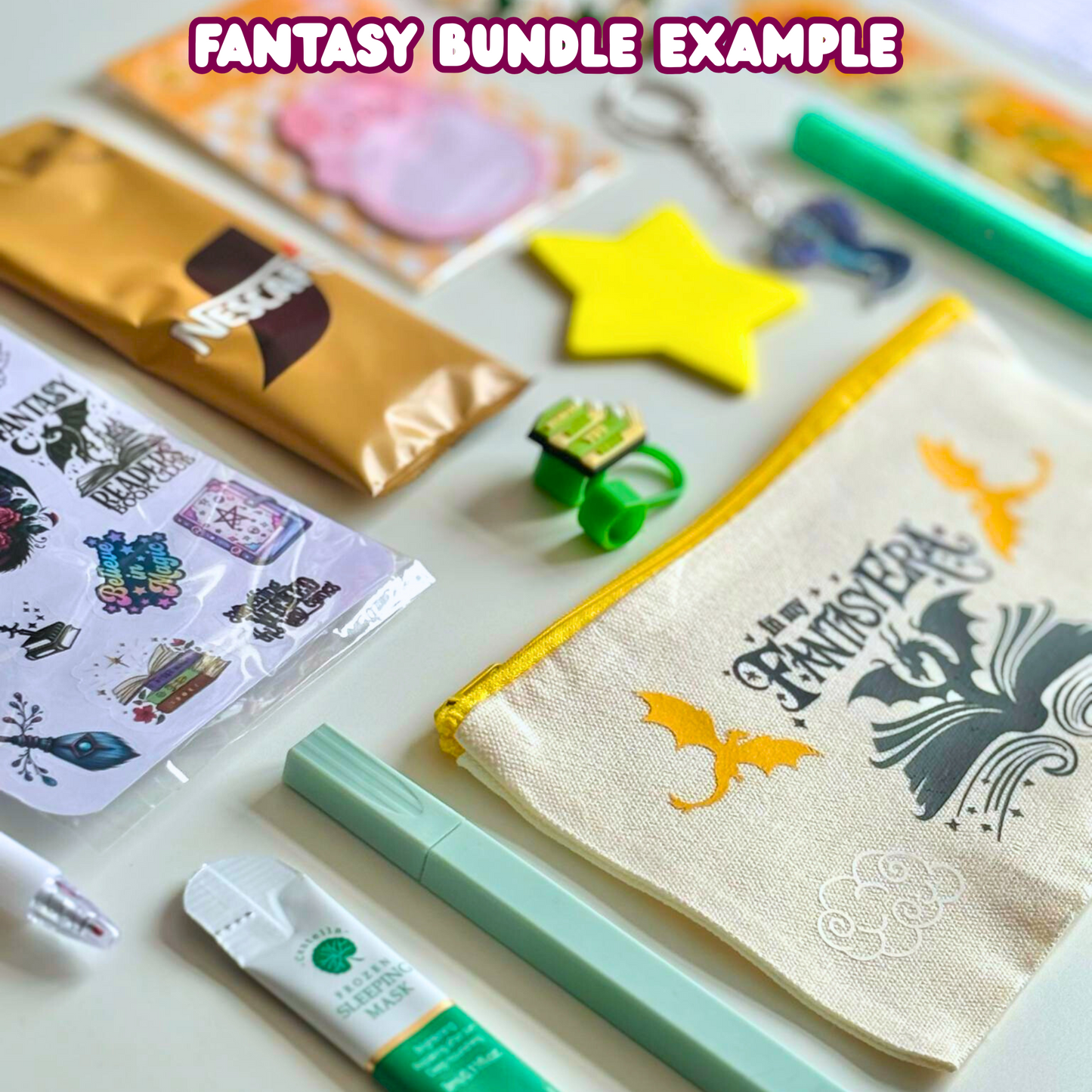 Bookish Accessories Bundle - 20 pieces