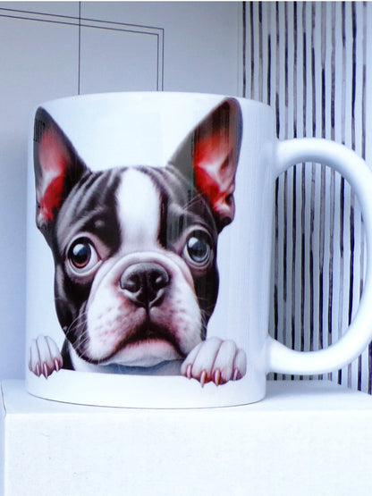 Boston Terrier Dog 11oz Mug