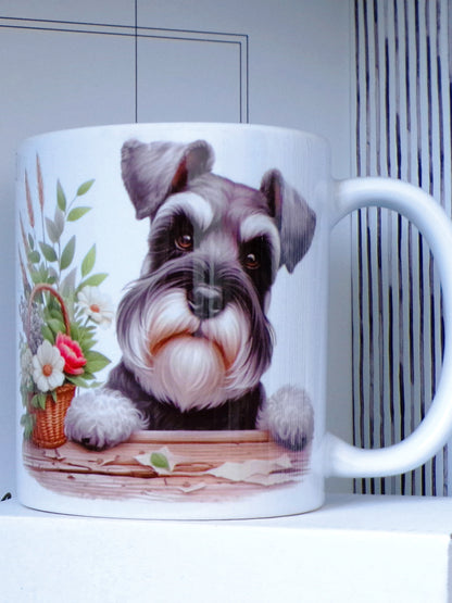 Schnauzer Dog 11oz Mug