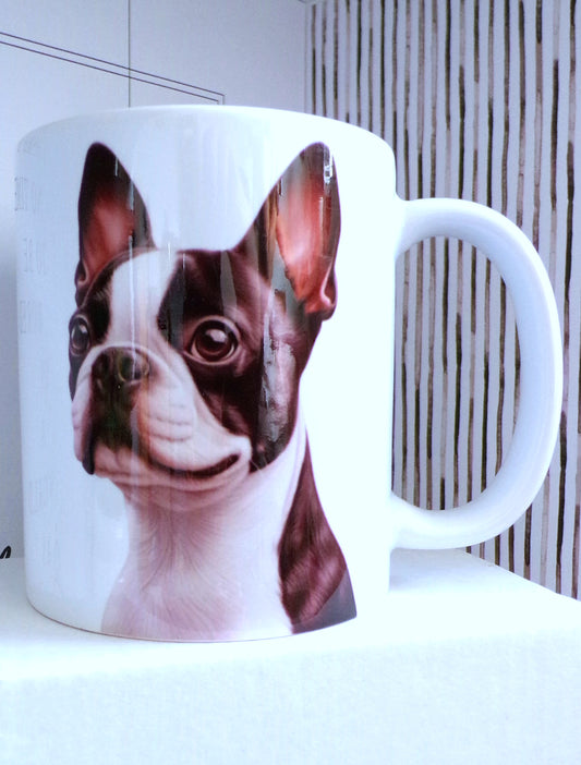 Boston Terrier Dog 11oz Mug