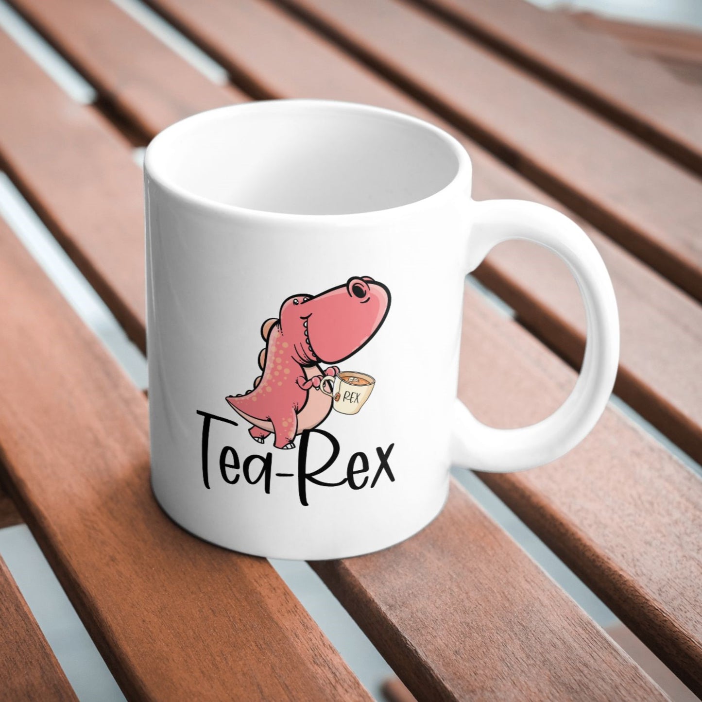 Tea - Rex Dinosaur Humour 11oz Mug