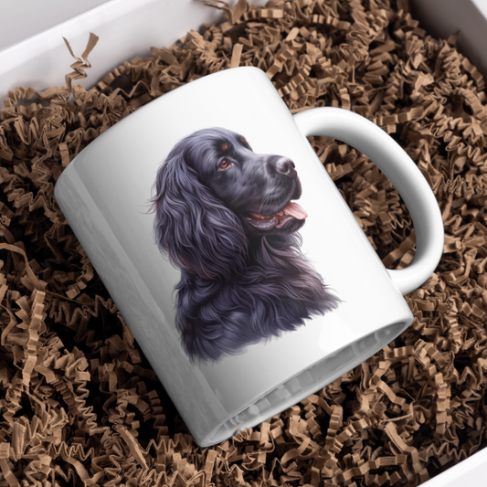 Gordon Setter Dog 11oz White Mug, Perfect Gift Idea As It Comes Boxed.