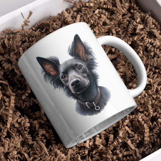 Xoloitzcuintli Dog 11oz White Mug, Perfect Gift Idea As It Comes Boxed.