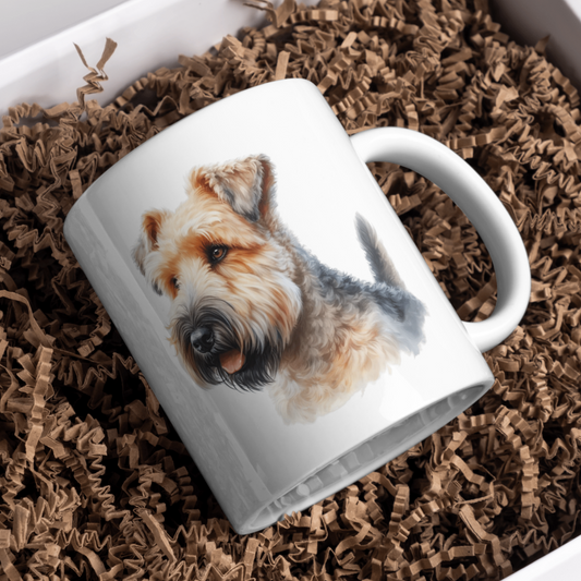 Glen of Imaal Terrier Dog 11oz White Mug, Perfect Gift Idea As It Comes Boxed.