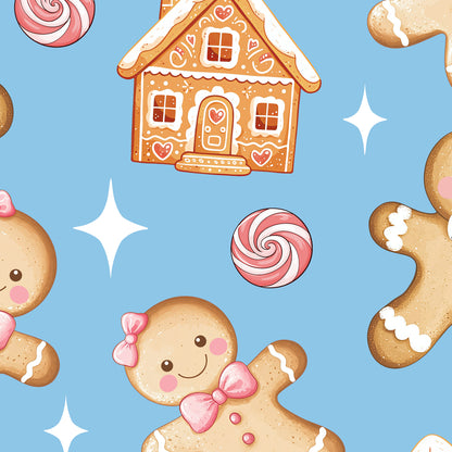 Christmas Gingerbread & Sweets (large print) Iphone Phone Case