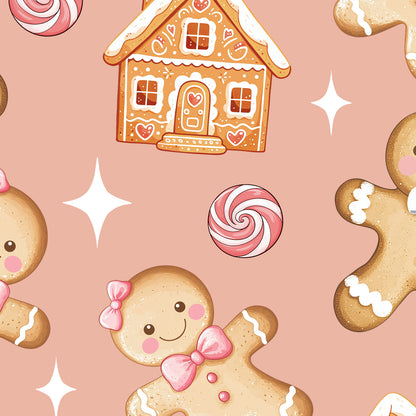 Christmas Gingerbread & Sweets (large print) Iphone Phone Case