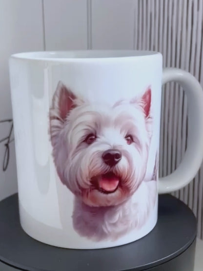 West Highland White Terrier (Westie) Dog 11oz Mug